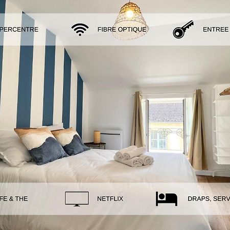 L'Artiste En Duplex Apartment Nevers Bagian luar foto
